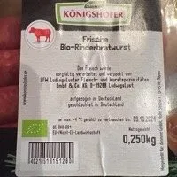 Rinder Bratwürste