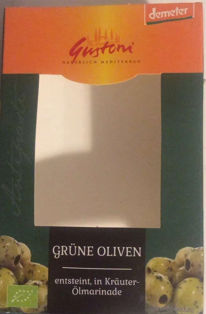 Grüne Oliven