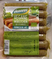 Vegane Würstchen auf Saitanbasis