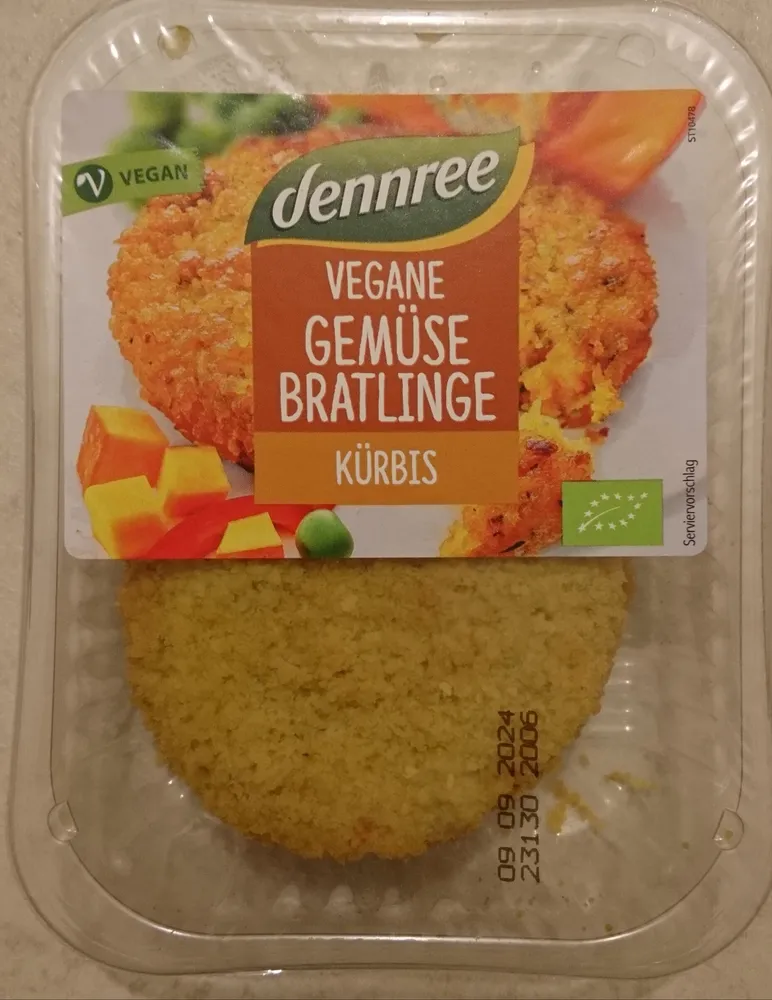 Bio-Gemüsebratlinge