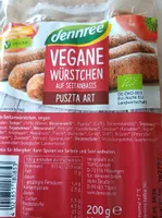 Vegane Würstchen Puszta Art