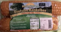 Deutsche Maiskolben aus biologischem Anbau
