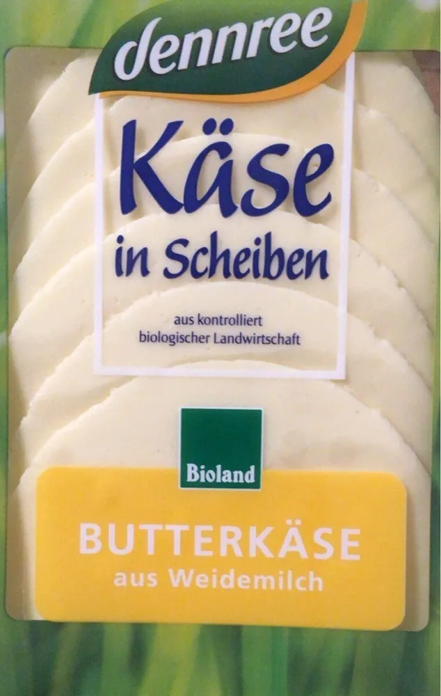 Käse in Scheiben BUTTERKÄSE aus Weidemilch