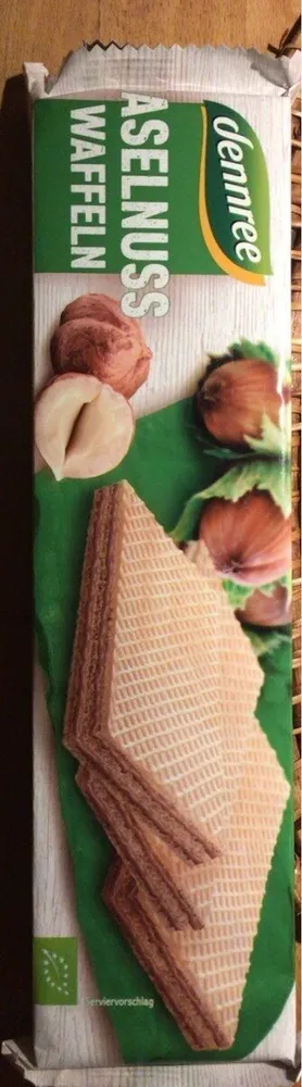 Haselnuss Waffeln