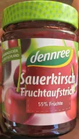 Sauerkirsch Fruchtaufstrich
