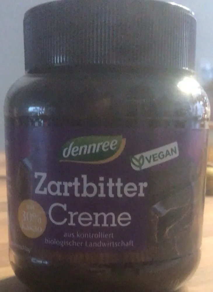 Zartbitter-Creme