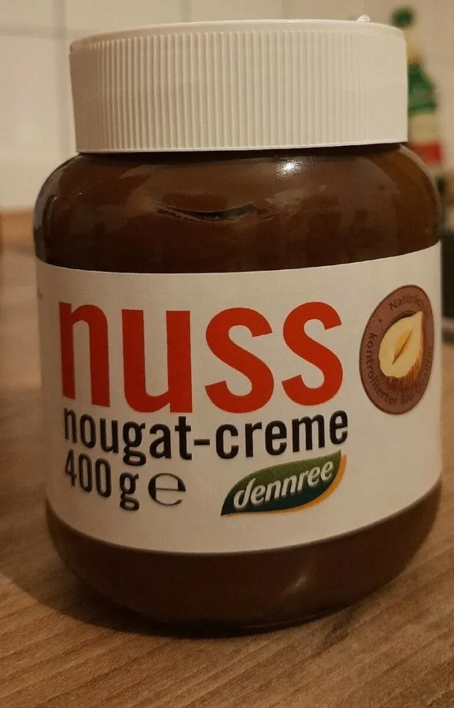 Dennree Bio nuss nougat Creme