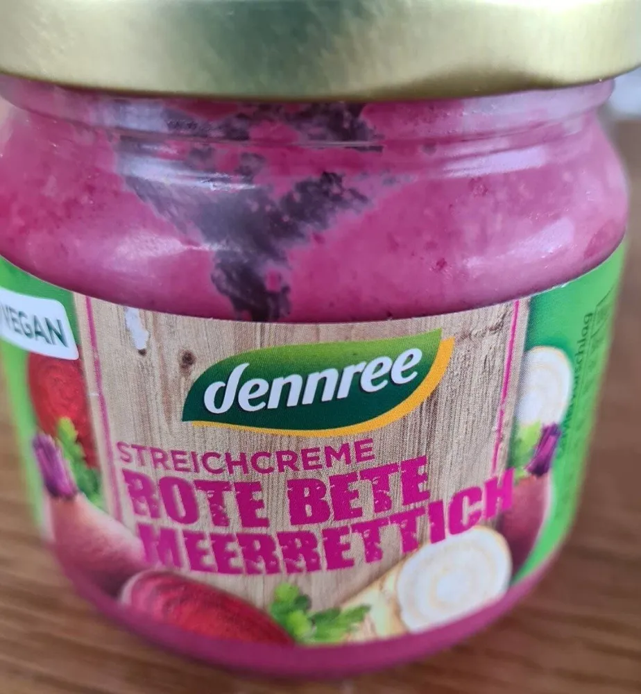 Streichcreme Rote Bete Meeretich