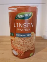 Linsen Waffeln mit Meersalz