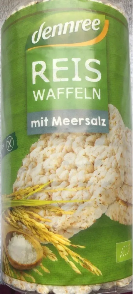Reiswaffeln  mit Meersalz