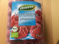 Himbeeren getrocknet
