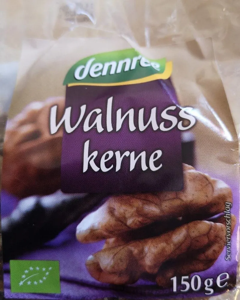 Bio Walnusskerne, Hälften