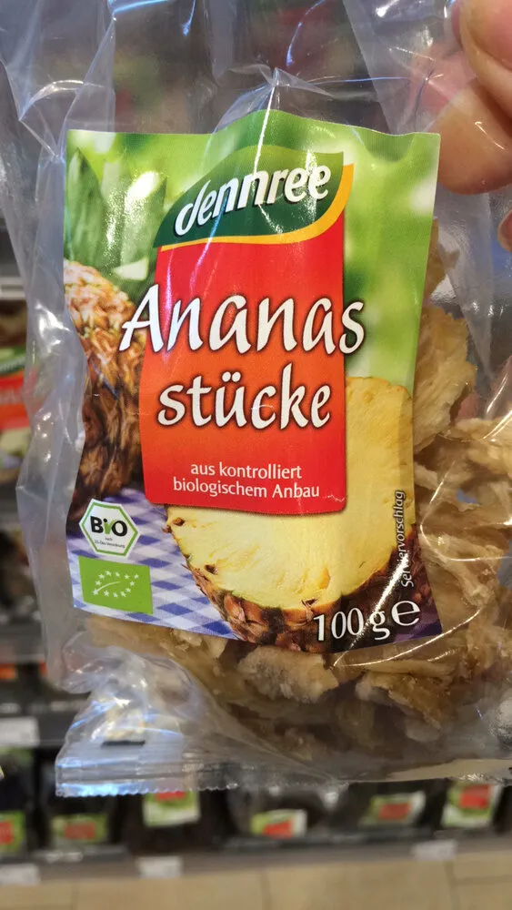 Bio-Ananasstücke