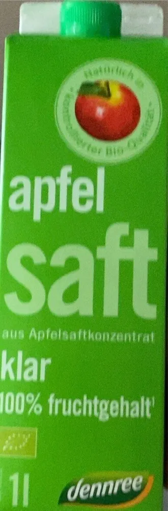 Apfel Saft klar 100% fruchtgehalt