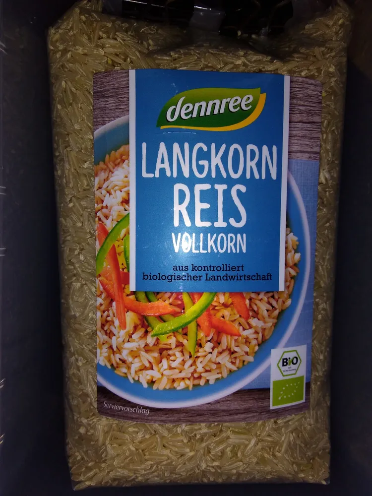 LANGKORN REIS VOLLKORN