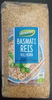 Basmati Reis Vollkorn (dennree)