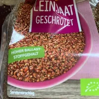 Bio Leinsaat geschrotet