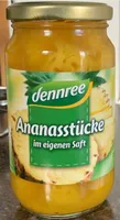 Ananasstücke im eigenen Saft