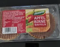 Apfel Birne Waffeln