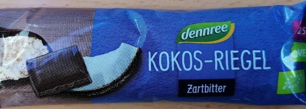 Kokos-Riegel Zartbitter
