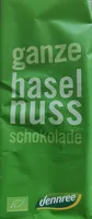 Ganze Haselnuss Schokolade