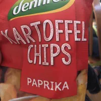 Kartoffel Chips Paprika dennree