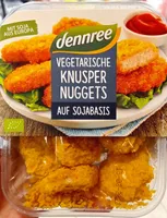 Vegetarische Knupser Nuggets auf Sojabasis
