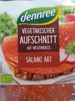 Vegetarischer Aufschnitt Salami Art