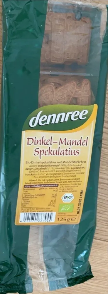 Dinkel Mandel Spekulatius