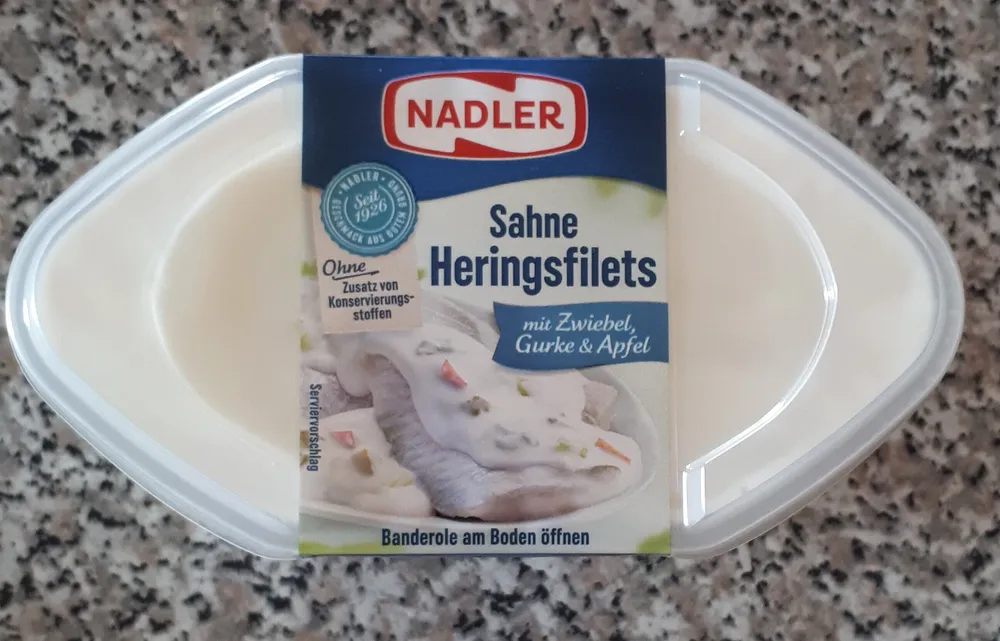 Filets de hareng à la crème