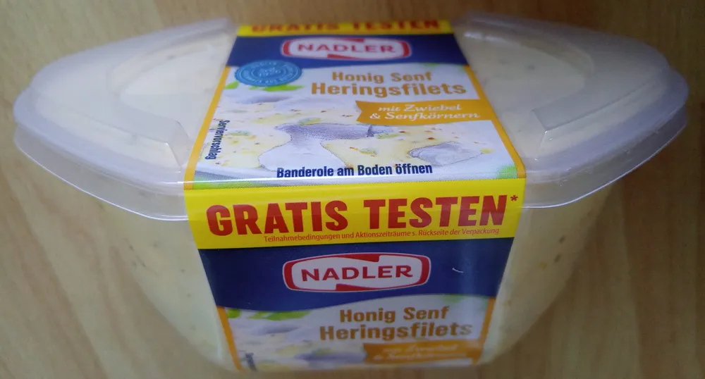 Honig Senf Heringsfilets