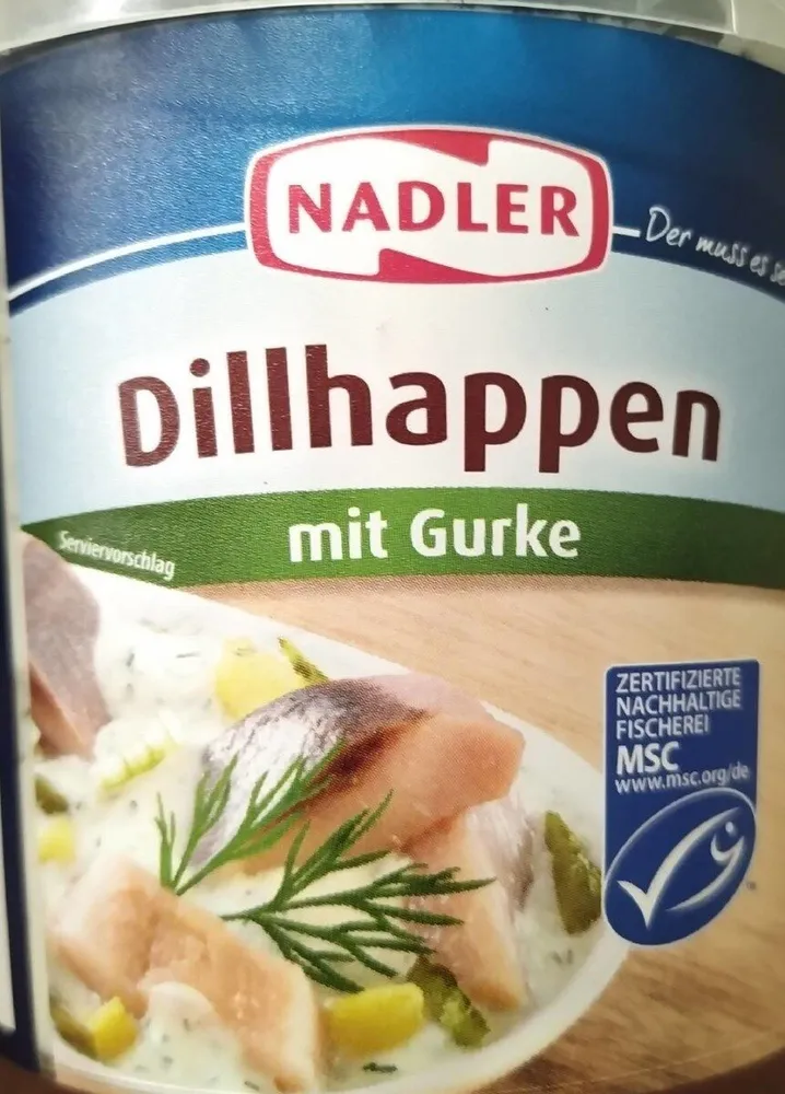Dillhappen mit Gurke