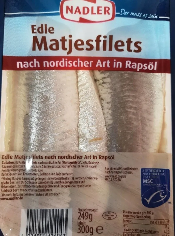 Edle Matjesfilets
