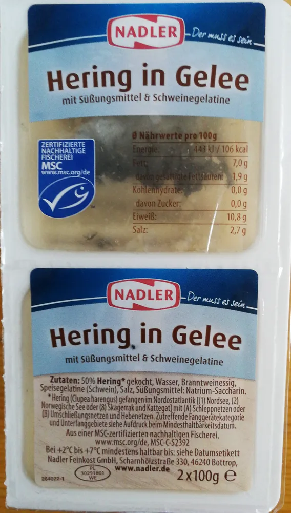 NADLER HERING IN GELEE