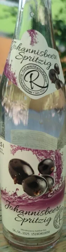 Johannesbeere Spritze