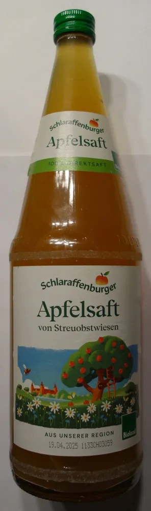 Apfelsaft von Streuobstwiesen