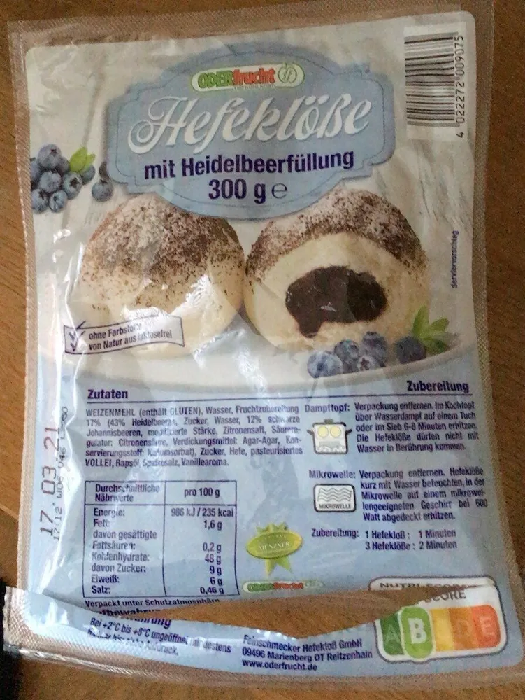 Hefeklöße