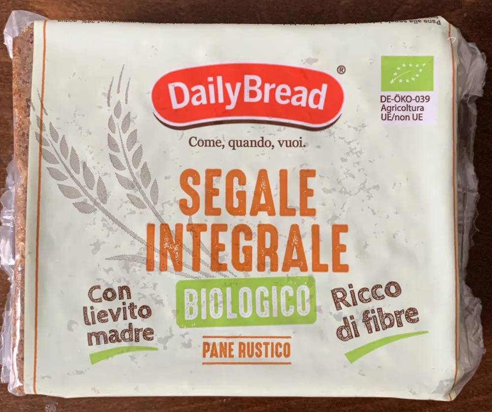 segale integrale biologico
