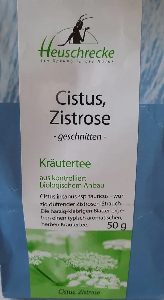 Cistus Tee geschnitten