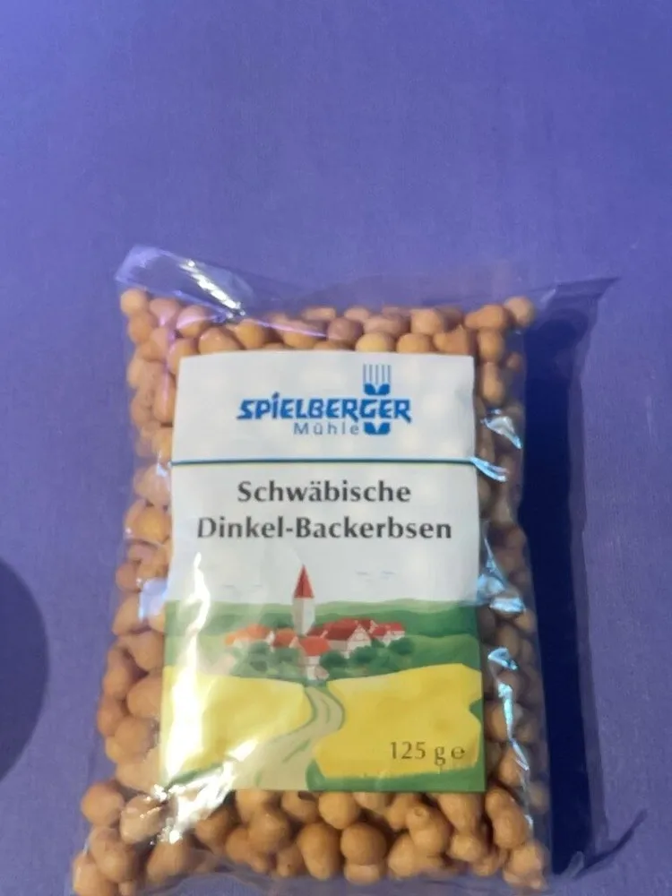 Schwäbische Dinkel-Backerbsen