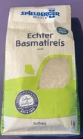 Echter Basmatireis, weiß