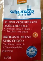 Muesli croustillant maïs-chocolat