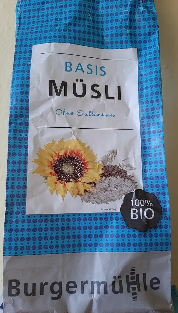 Basis Müsli ohne Sultaninen