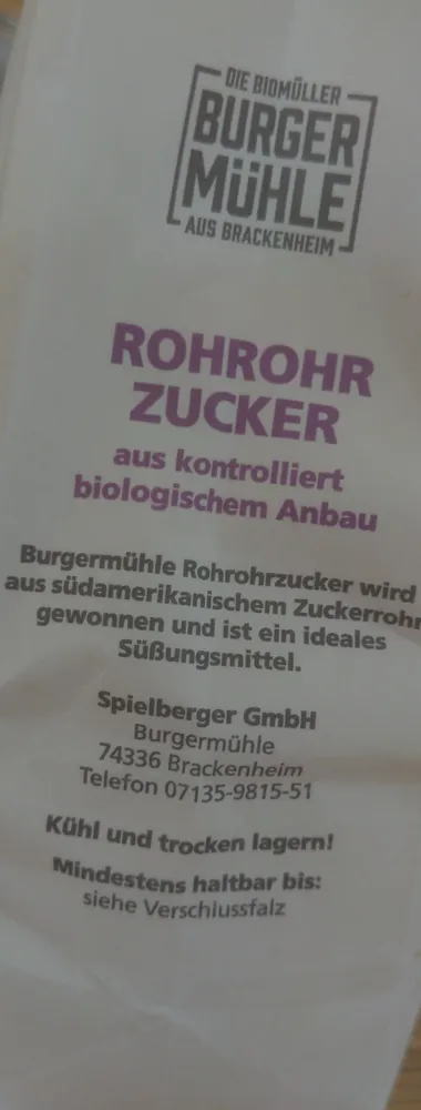 Rohrzucker