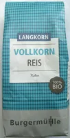 Vollkornreis natur