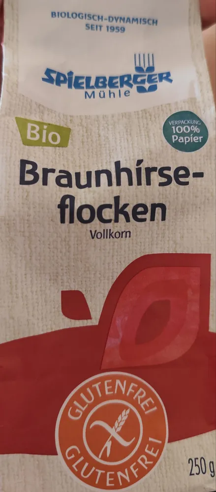 Braunhirseflocken