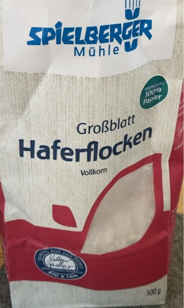 Großblatt Haferflocken