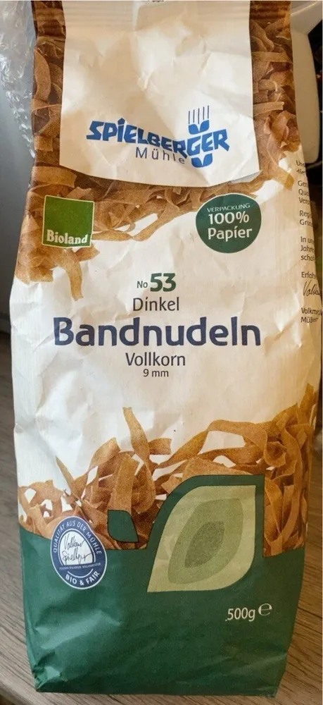 Bandnudeln Dinkel