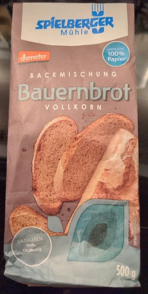 Backmischung Bauernbrot vollkorn