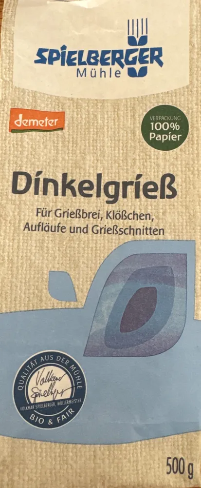 Demeter Dinkelgrieß